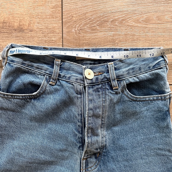 Jesse Kamm Patchfront Handy Pants Cowboy Blue Denim - Picture 5 of 14